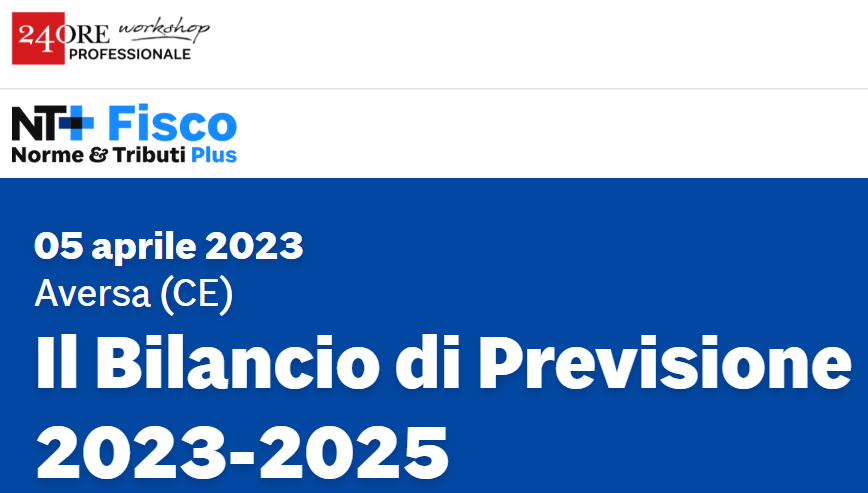 Il Bilancio Di Previsione