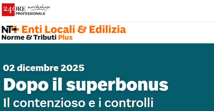 Dopo il superbonus