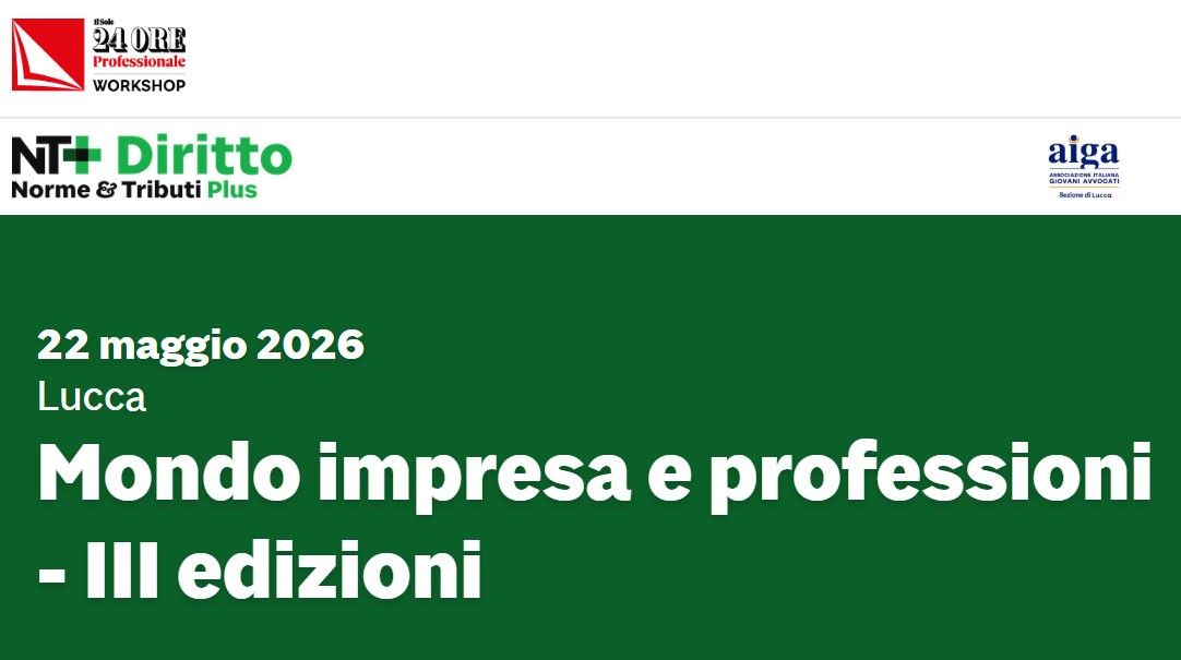 Mondo  impresa  e professioni - III edizioni 