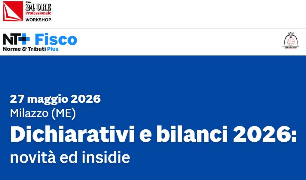 Dichiarativi e bilanci 2026