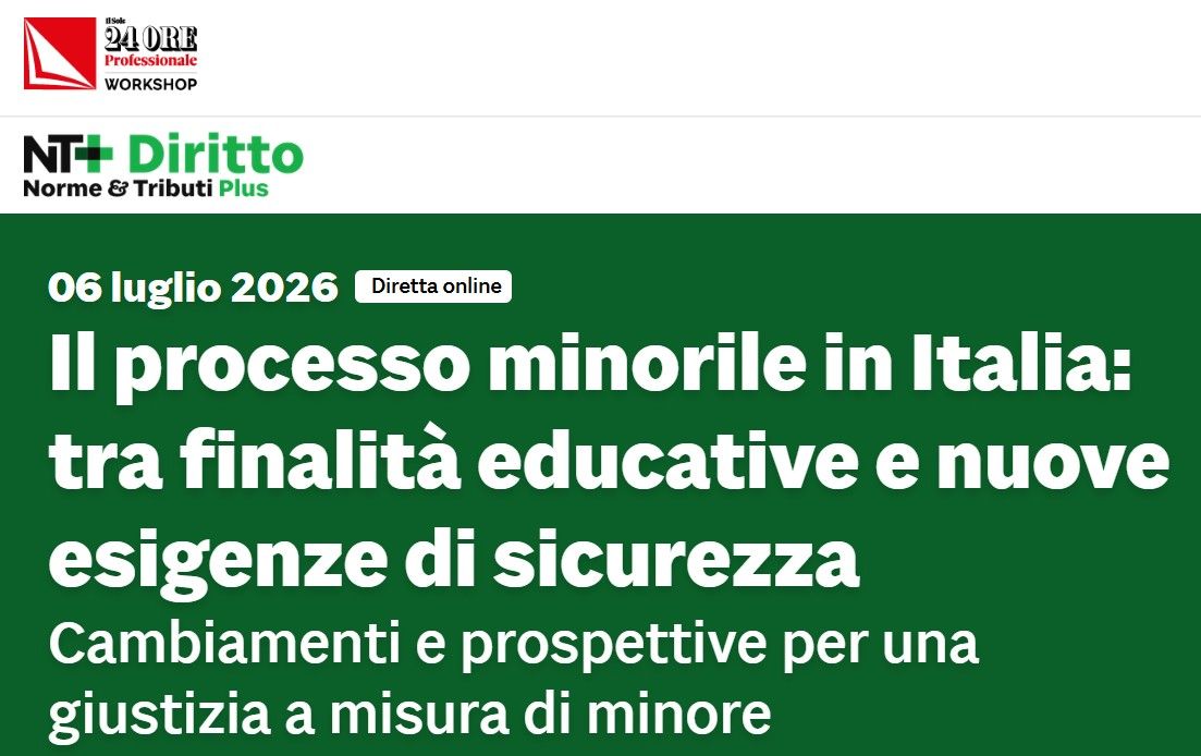 Il processo minorile in Italia: tra finalità educative e nuove esigenze di sicurezza