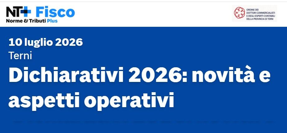 Dichiarativi 2026: novità e aspetti operativi