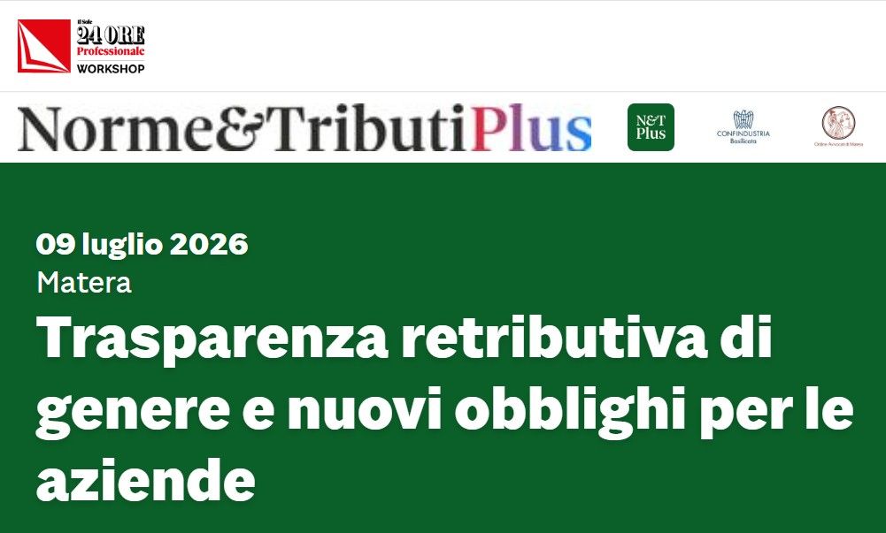 Trasparenza retributiva di genere e nuovi obblighi per le aziende