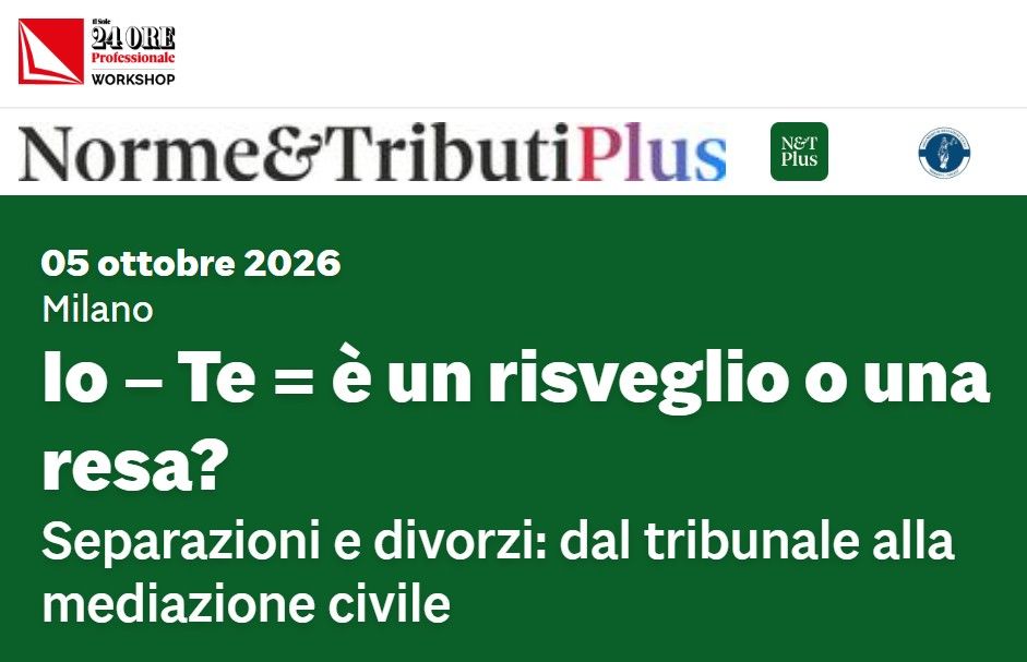 Io – Te = è un risveglio o una resa?