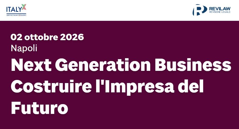 Next Generation Business Costruire l'Impresa del Futuro