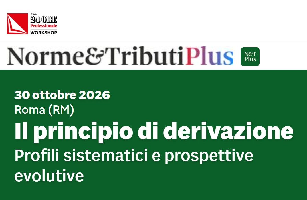 Il principio di derivazione