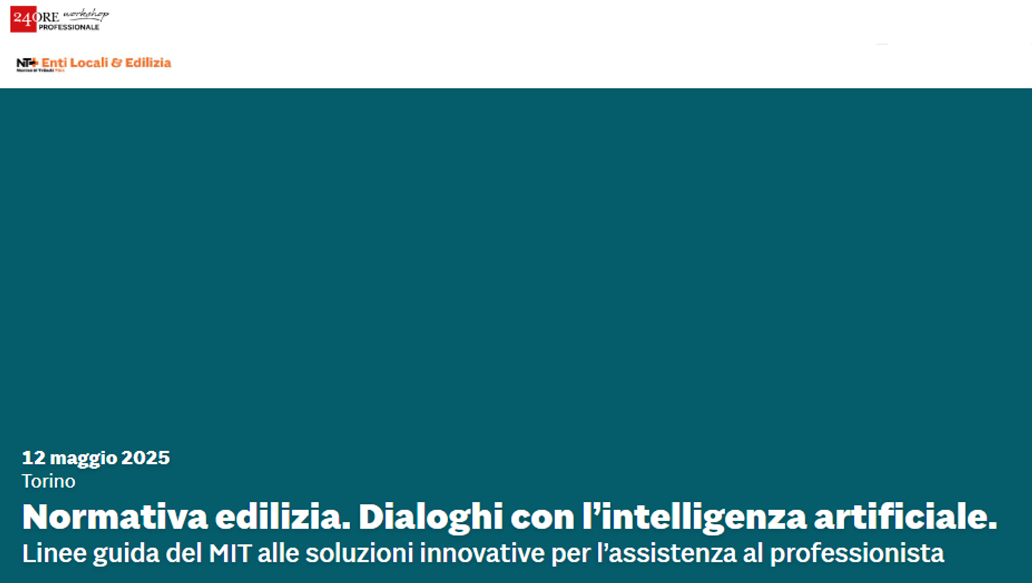 Normativa edilizia. Dialoghi con l’intelligenza artificiale.